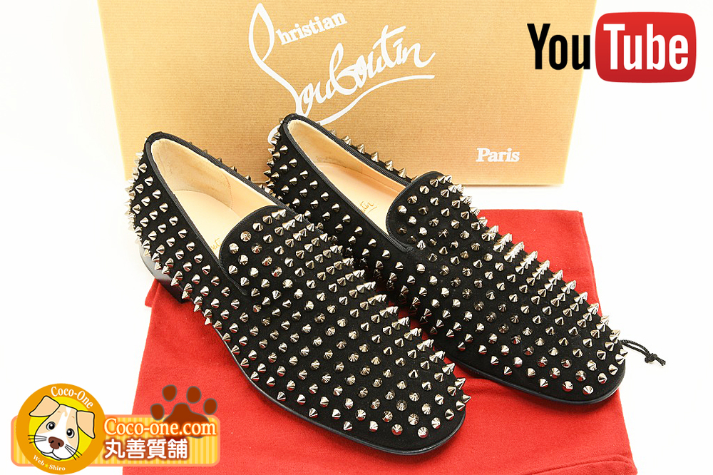 クリスチャン・ルブタン(Christian・Louboutin) ROLLERBOY SPIKES FLAT