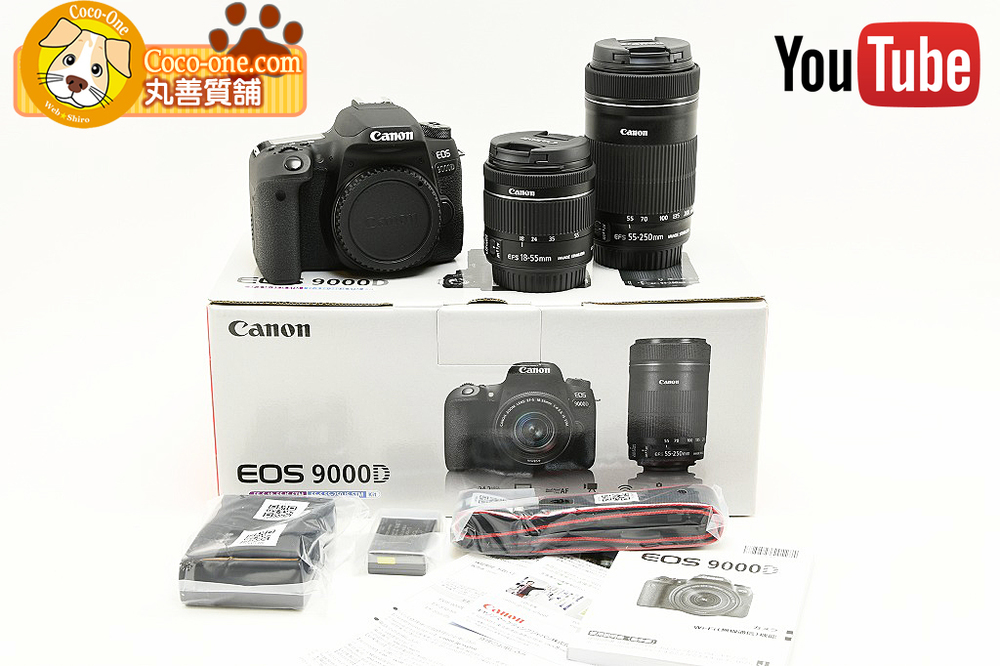 eos 9000d Canon デジタル一眼レフカメラ ダブルズームキット新品