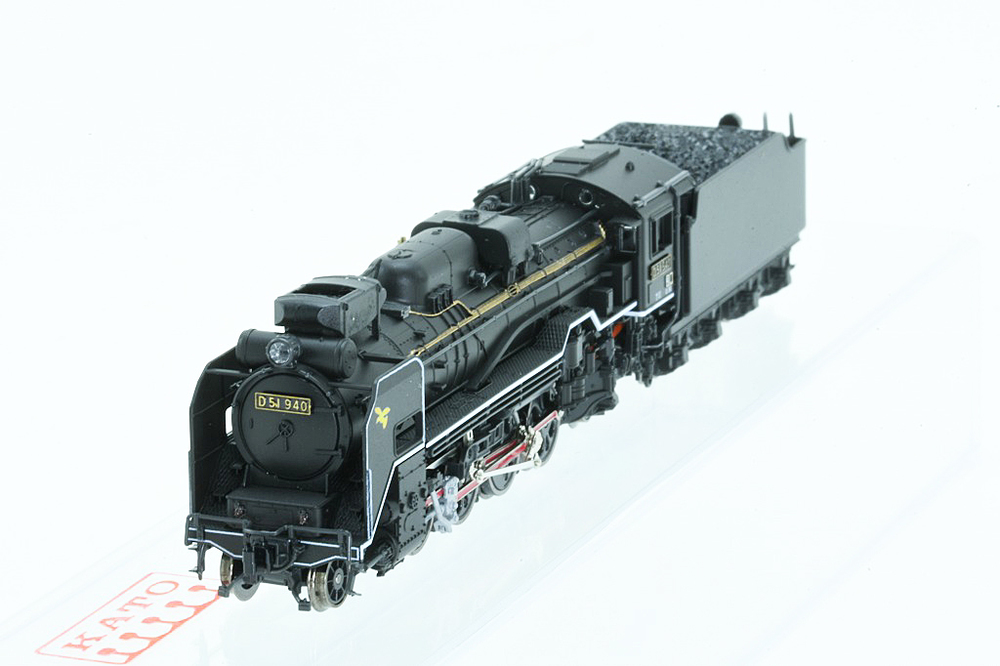 KATO 京都駅店特製品 蒸気機関車 D51形940号機 かもめマーク 奈良運転