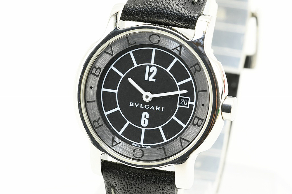 ブルガリ BVLGARI ソロテンポ ST29S Qz SS レディース 腕時計 仕上げ・ベルト交換 中古品  程度AB｜ここほれワンワン（大阪府寝屋川市 ブランド質屋：丸善質舗 まるぜん）質屋のブランドネットショップ ここワン
