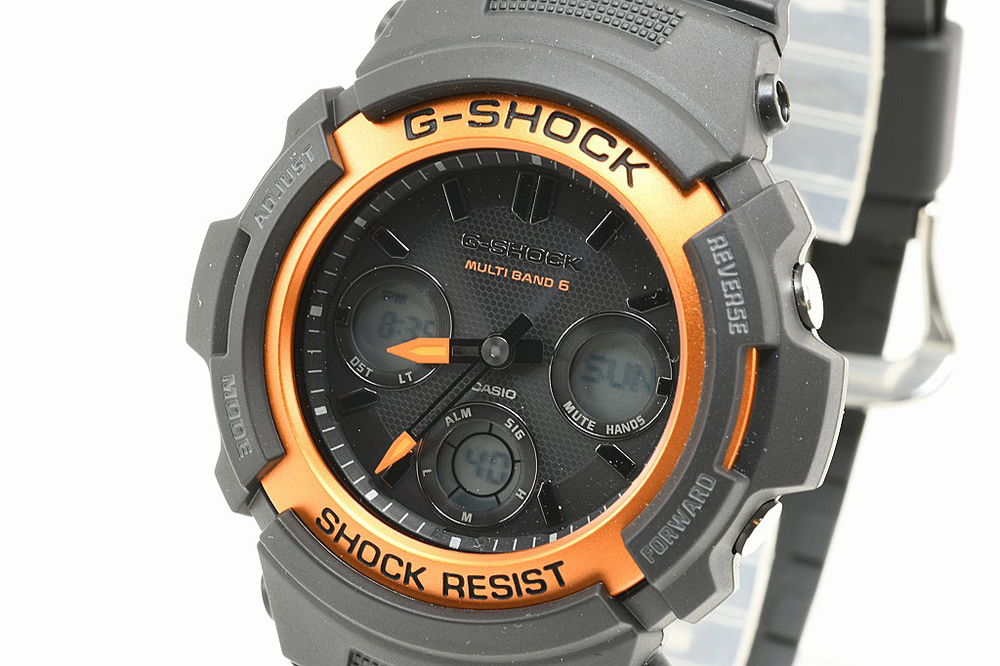 カシオ CASIO G-SHOCK Gショック 腕時計 AWG-M100SF-1H4JR ファイアー